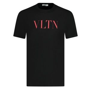 VALENTINO VLTN T-SHIRT BLACK & RED
